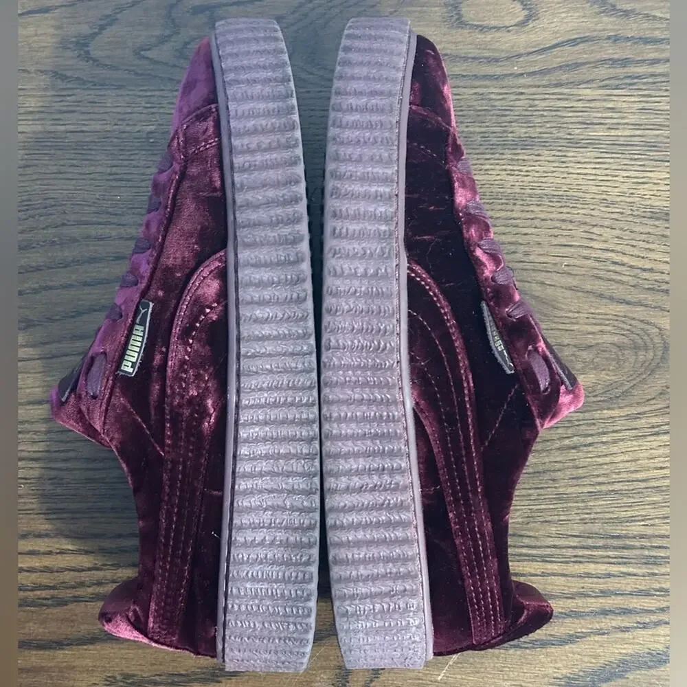 Fenty Puma x Rihanna FW16 Velvet Creepers Royal Purple EU 41 US 10